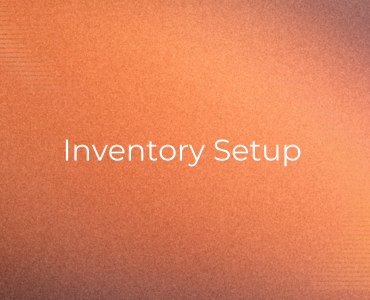 Inventory_Setup